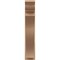 Ekena Millwork 8-in W x 34-in D x 40-in H Funston Trad Rough Cedar Woodgrain TimberThane Outlooker, Primed Tan OUTUR080X34X40FST04RCPR - alternate 5